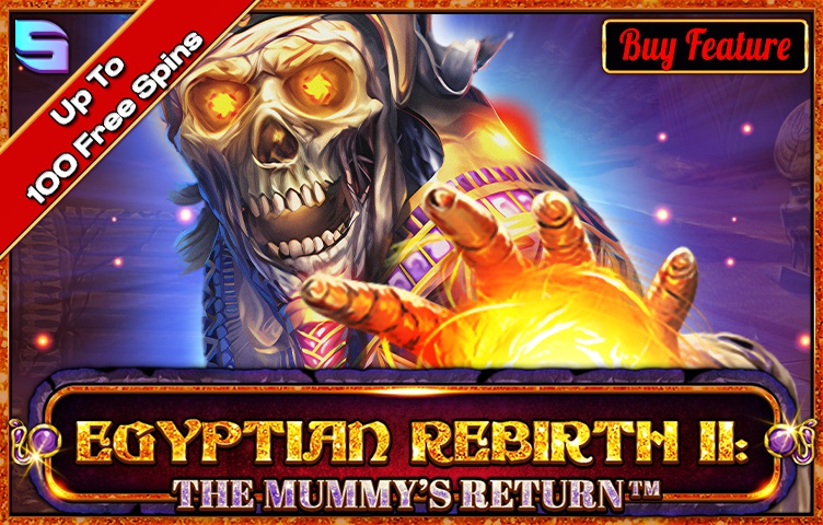 Онлайн Слот Egyptian Rebirth II Mummy's Return
