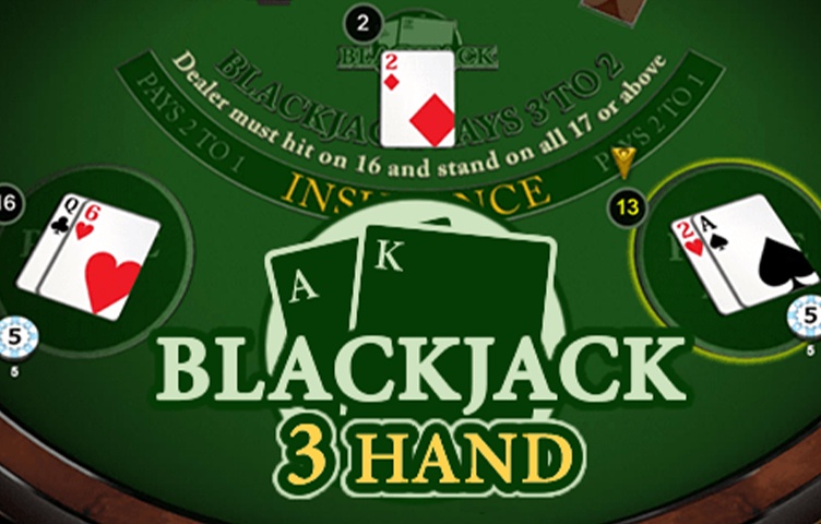 Онлайн Слот Blackjack 3 Hand