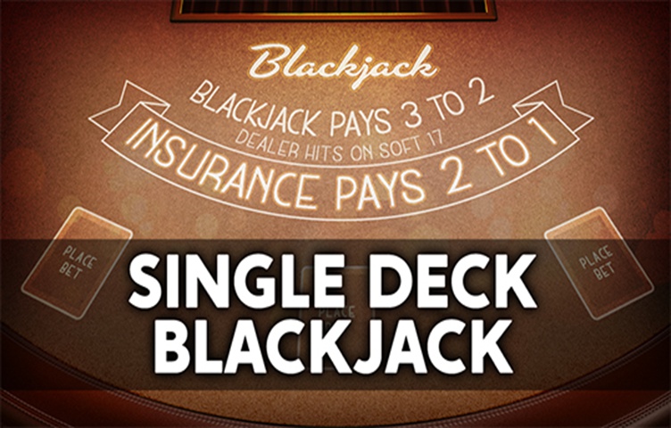 Онлайн Слот Single Deck Blackjack